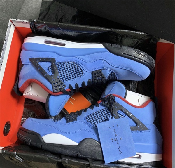 Air Jordan 4 Retro x Travis Scott 'Cactus Jack' photo review