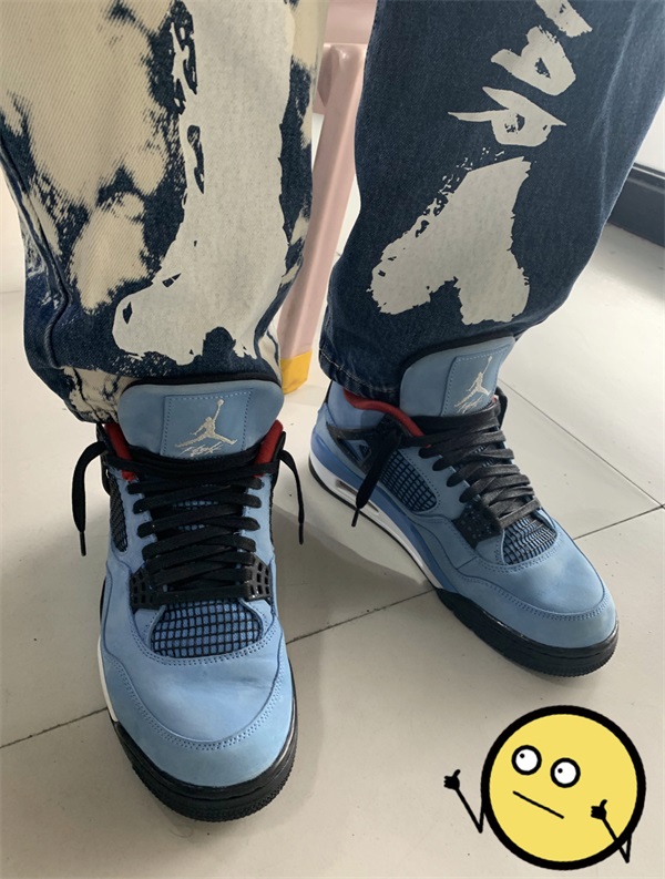 Air Jordan 4 Retro x Travis Scott 'Cactus Jack' photo review