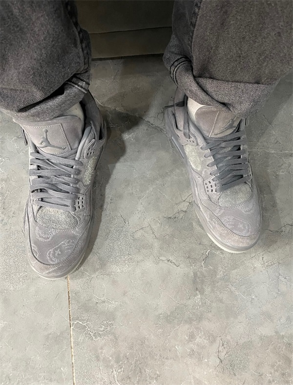 Air Jordan 4 Retro 'Cool Grey' 2019 photo review